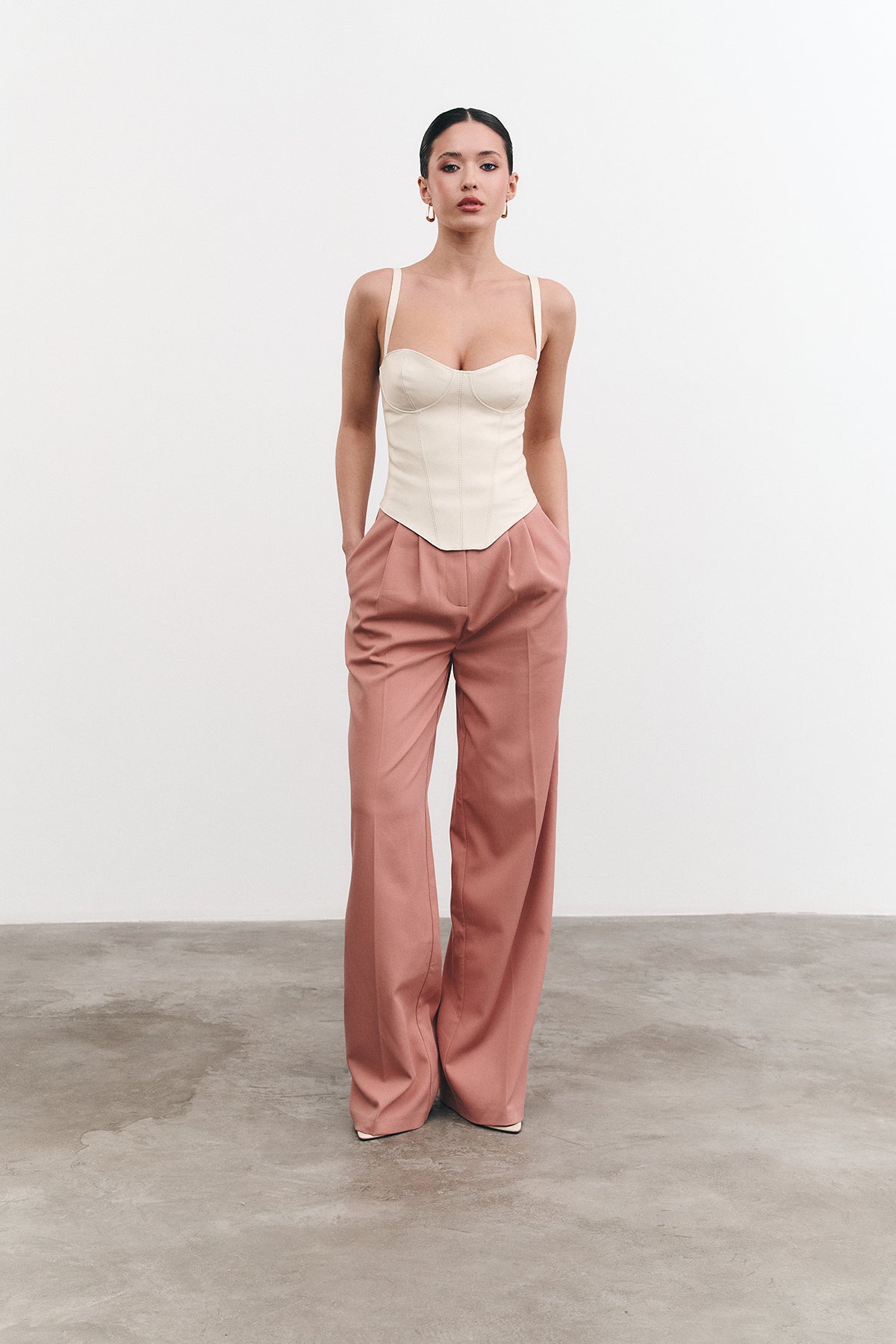 Корсет KRAÉ бежевий