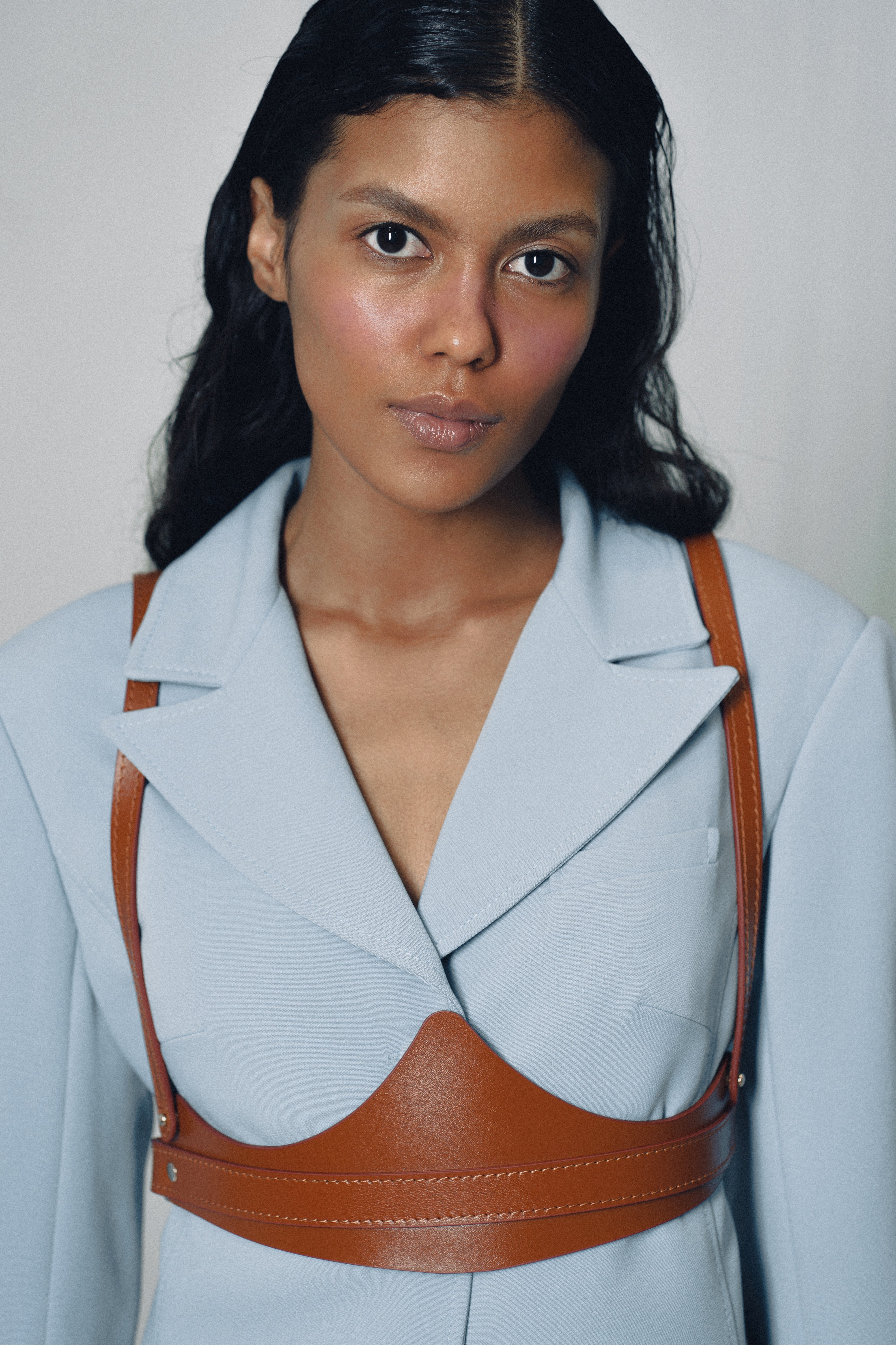 Корсет без чашок Selene білий