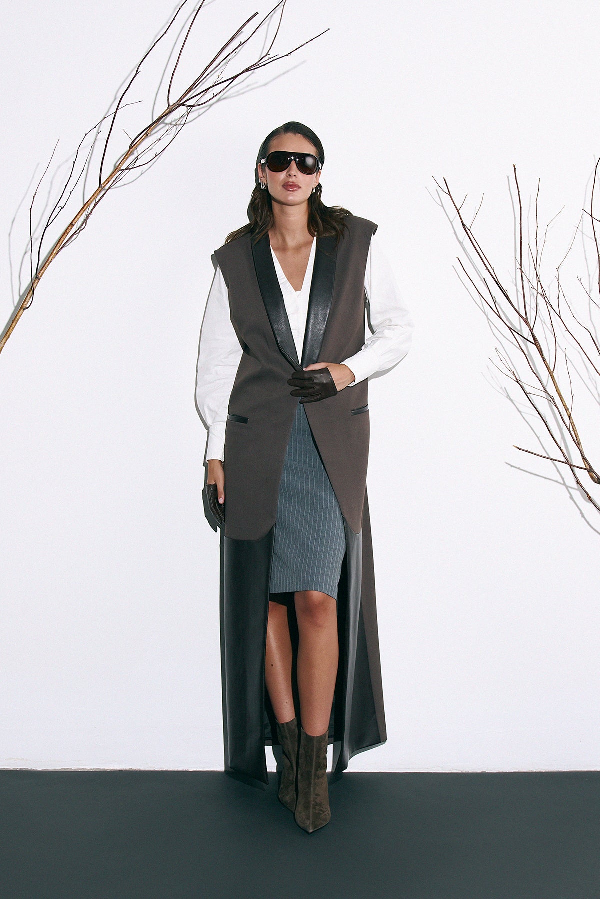 Жилет Caelis шоколадний