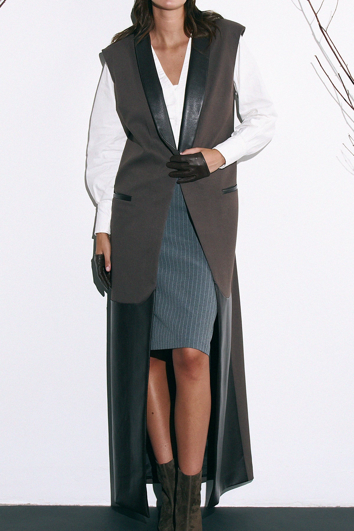 Жилет Caelis шоколадний