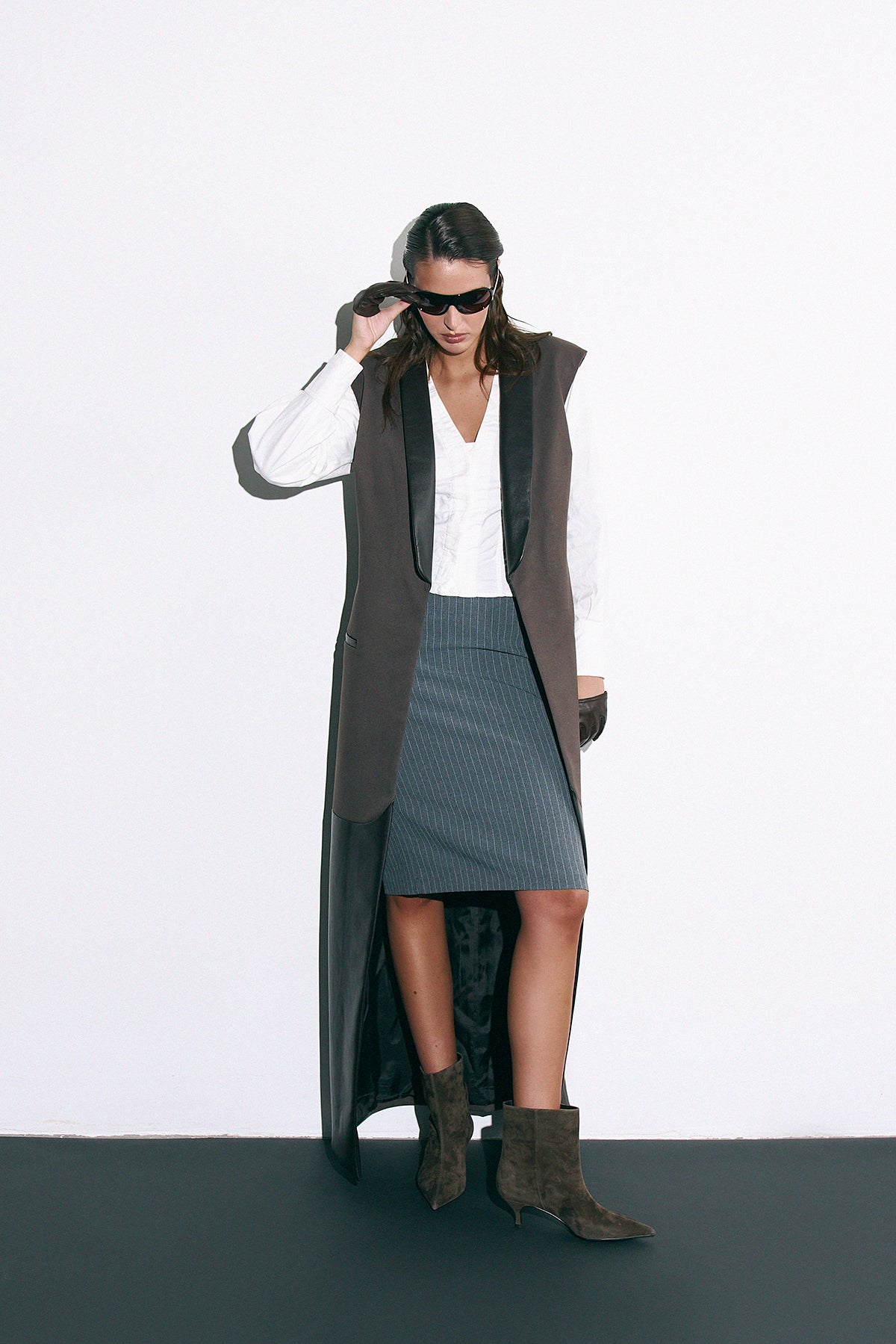 Жилет Caelis шоколадний