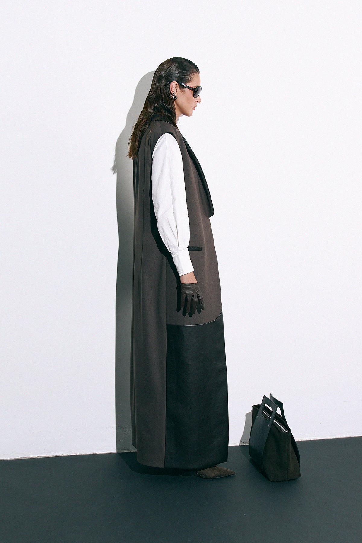 Жилет Caelis шоколадний