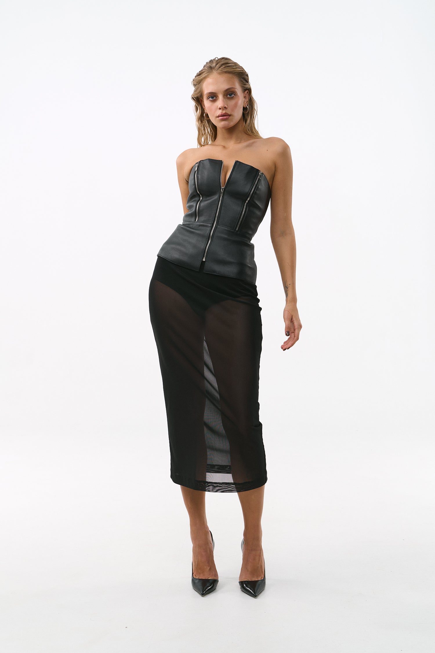 Корсет Tori чорний