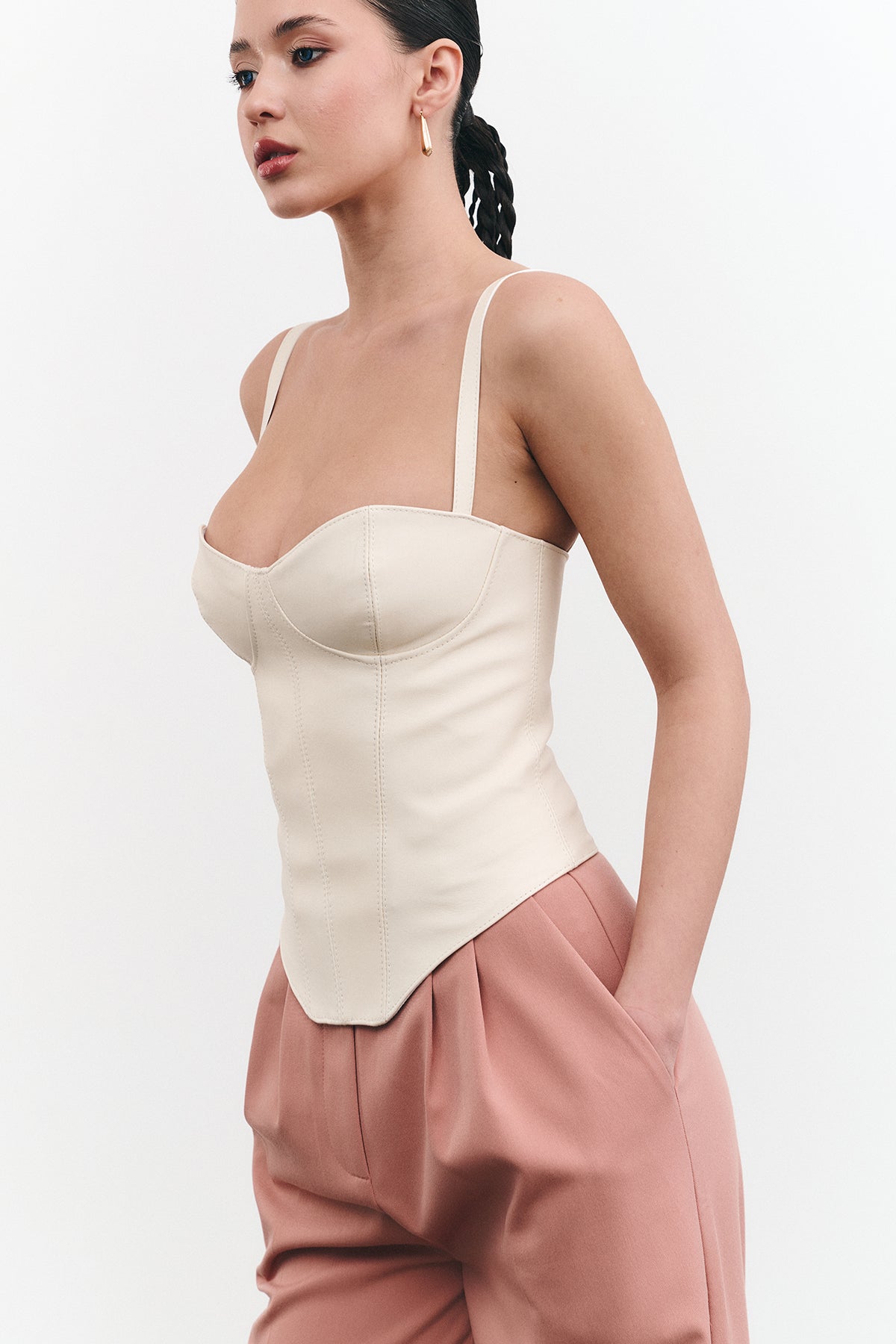 Корсет KRAÉ бежевий