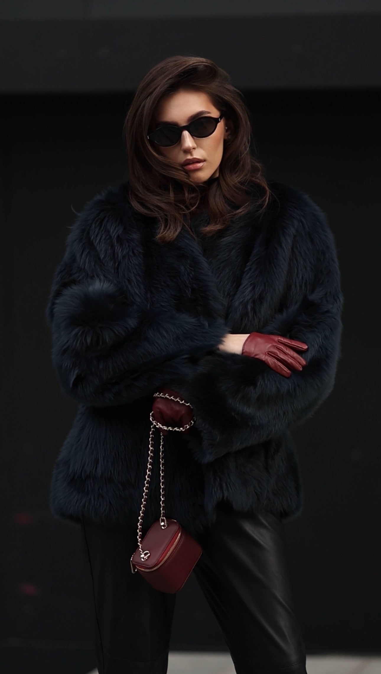 Рукавички Sansa марсала