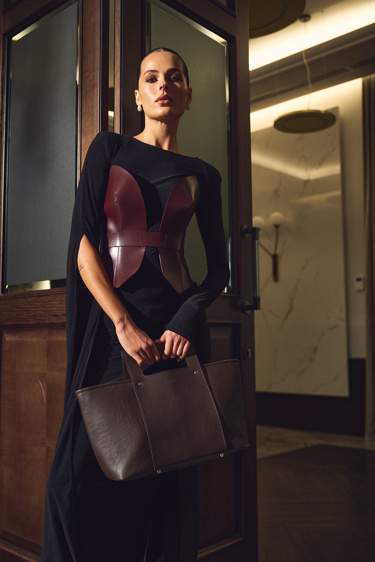 Корсет Elan марсала