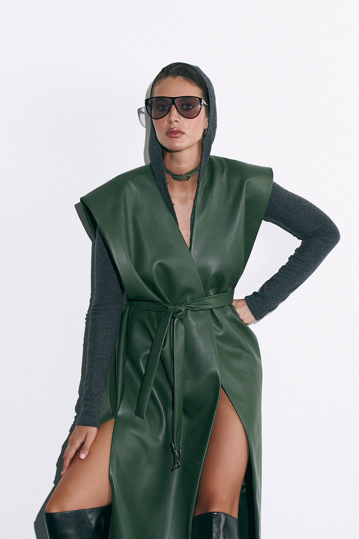 Кейп-жилет Caleon зелений