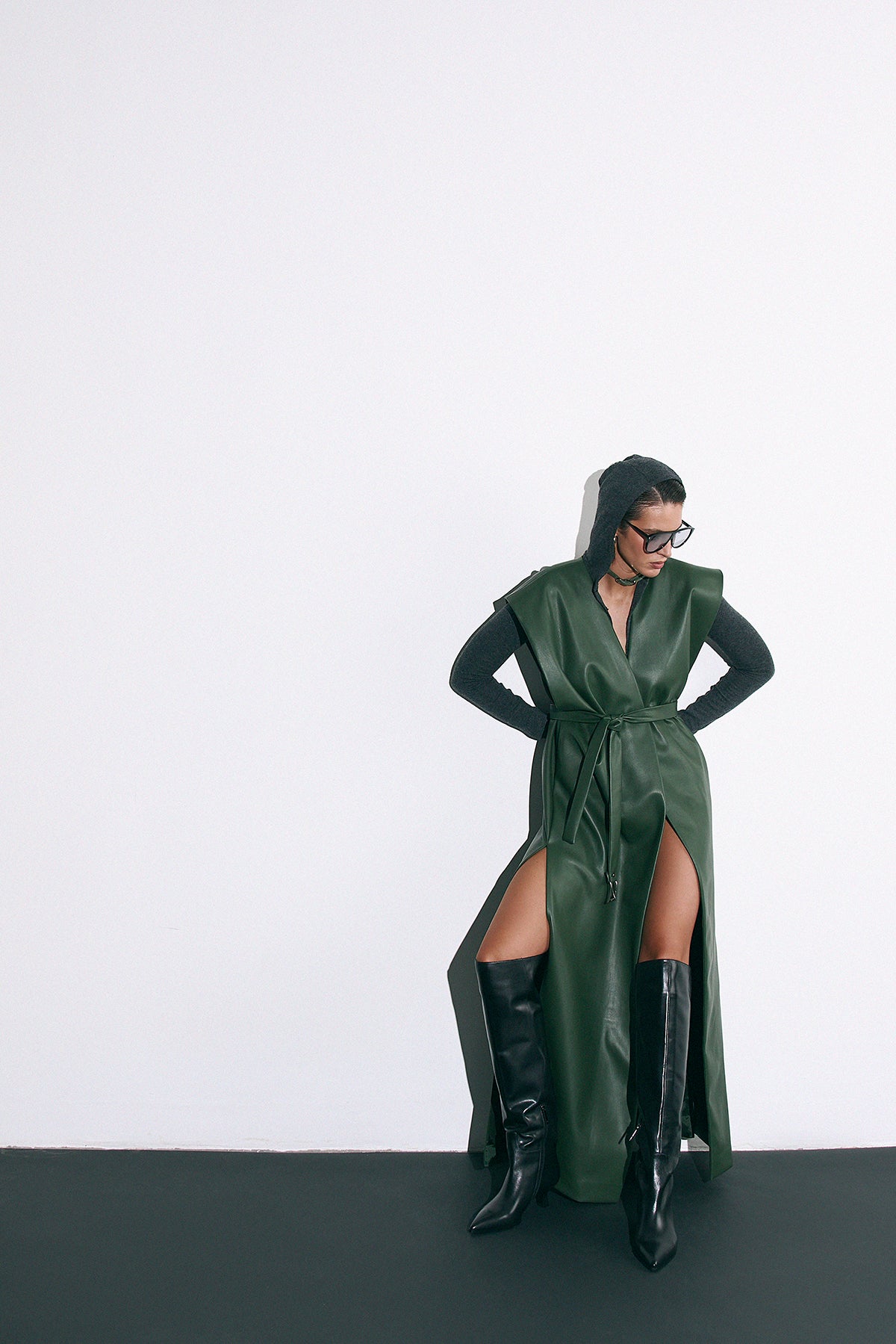 Кейп-жилет Caleon зелений