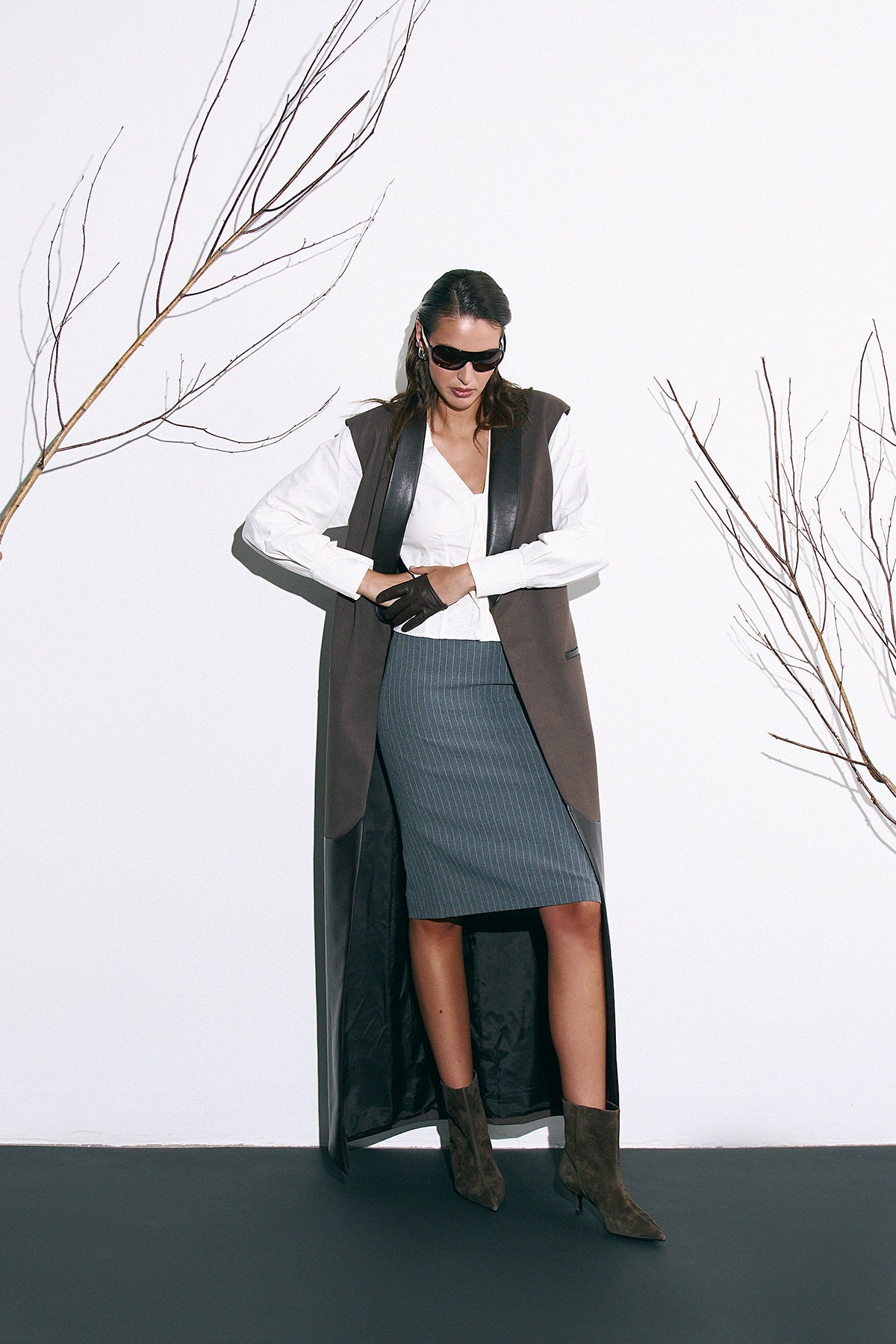 Жилет Caelis шоколадний