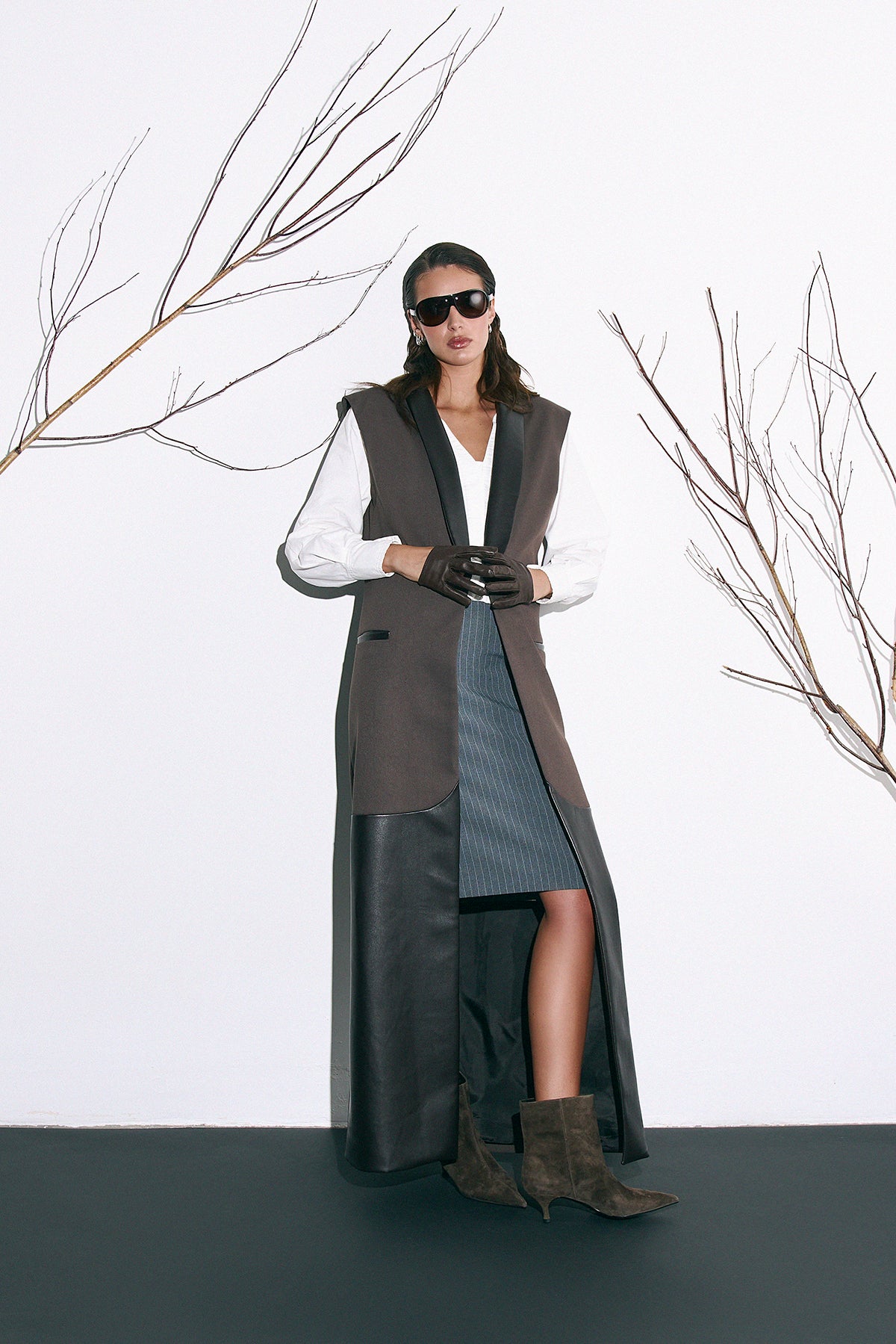 Жилет Caelis шоколадний