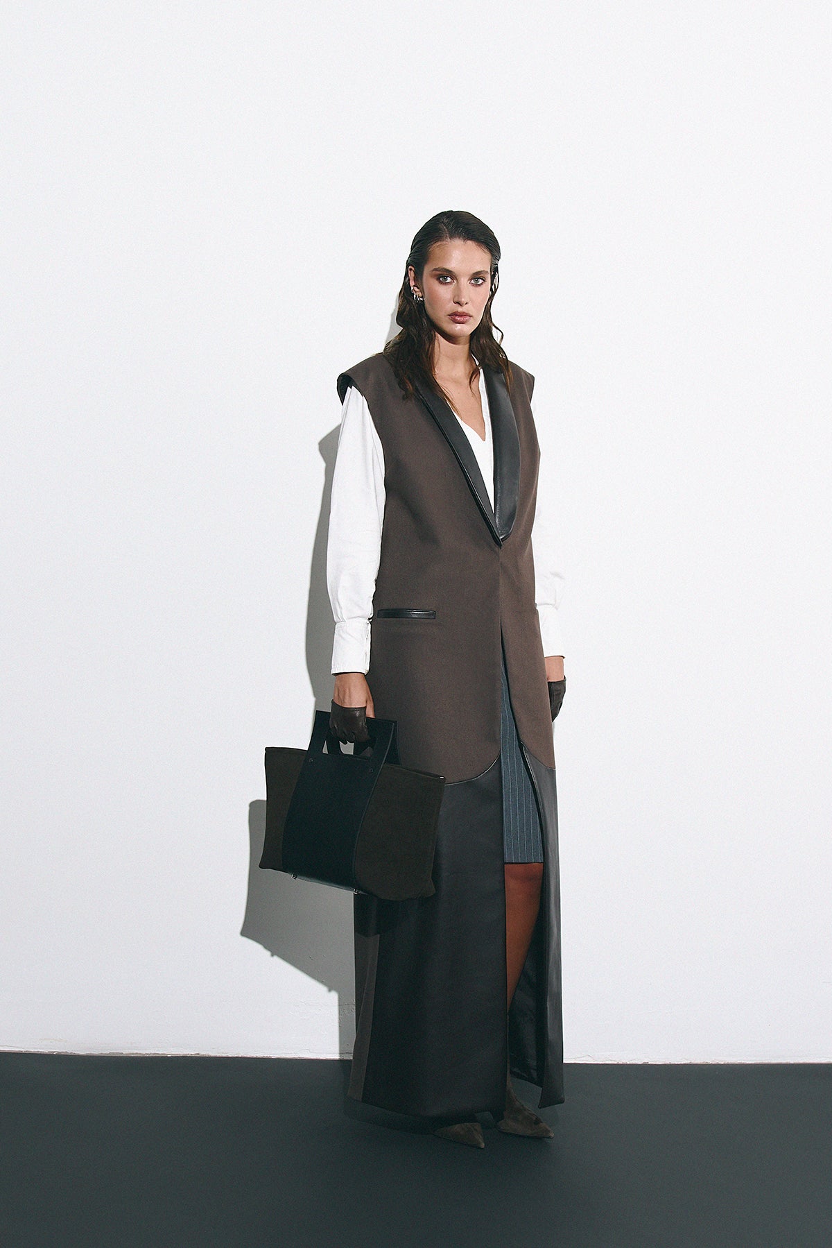 Жилет Caelis шоколадний