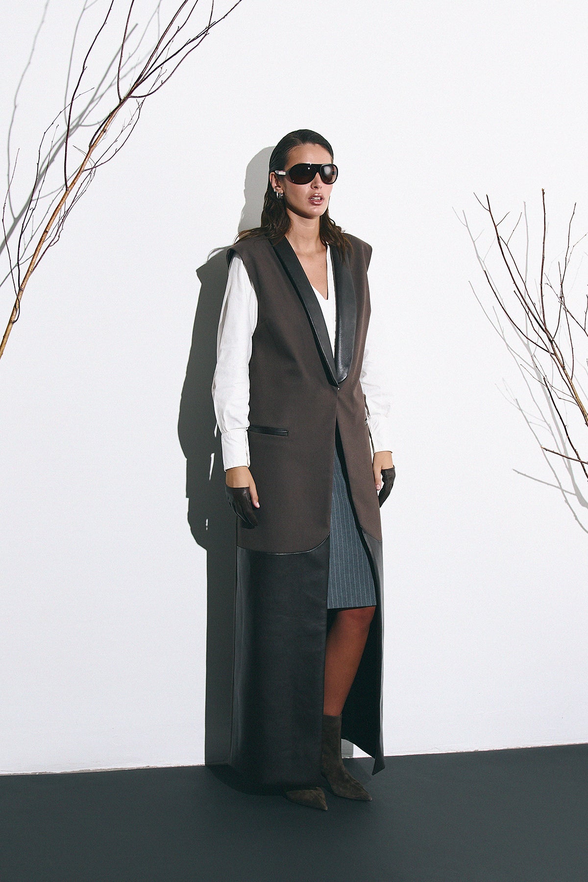 Жилет Caelis шоколадний